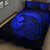 Viking Quilt Bed Set - Fenrir Viking 3D Tattoo - Blue Version Quilt Bed Set RLT12 - Wonder Print Shop