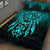 Viking Quilt Bed Set - Viking God Odin Allfather In Asgard Raven God - Cyan Version Quilt Bed Set RLT12 - Wonder Print Shop