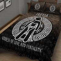 Wonder Print Shop Quilt Bed Set - Freyja the Goddess of Love and Fertility Quilt Bed Set RLT12 - Wonder Print Shop