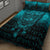 Viking Quilt Bed Set - Viking Odin Allfather In Asgard - Cyan Version Quilt Bed Set RLT12 - Wonder Print Shop