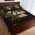 Viking Quilt Bed Set - Huginn Muninn Ravens from Odin Viking - Gold Version Quilt Bed Set RLT12 - Wonder Print Shop