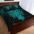 Viking Quilt Bed Set - Odin The Allfather Asgard God and Chief Of Aesir - Cyan Version Quilt Bed Set RLT12 - Wonder Print Shop