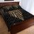 Viking Quilt Bed Set - Eye of Odin - Gold Version Quilt Bed Set RLT12 - Wonder Print Shop