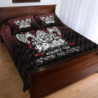 Wonder Print Shop Quilt Bed Set - Against You Show No Mercy Quilt Bed Set RLT12 - Wonder Print Shop