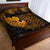 Viking Quilt Bed Set - Fenrir Viking 3D Tattoo - Gold Version Quilt Bed Set RLT12 - Wonder Print Shop