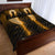 Viking Quilt Bed Set - Fenrir Viking Wolf - Gold Version Quilt Bed Set RLT12 - Wonder Print Shop