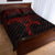 Viking Quilt Bed Set - Raven Vegvisir Tattoo - Red Version Quilt Bed Set RLT12 - Wonder Print Shop