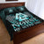 Viking Quilt Bed Set - May The Norse Be With You Viking - Cyan Version Quilt Bed Set RLT12 - Wonder Print Shop