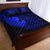 Viking Quilt Bed Set - Fenrir Viking 3D Tattoo - Blue Version Quilt Bed Set RLT12 - Wonder Print Shop