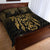 Viking Quilt Bed Set - Viking God Odin Allfather In Asgard Raven God - Gold Version Quilt Bed Set RLT12 - Wonder Print Shop