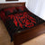 Viking Quilt Bed Set - Viking God Odin Allfather In Asgard Raven God - Red Version Quilt Bed Set RLT12 - Wonder Print Shop