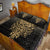 Viking Quilt Bed Set - Odin The Allfather Asgard God and Chief Of Aesir - Gold Version Quilt Bed Set RLT12 - Wonder Print Shop