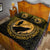 Viking Quilt Bed Set - Vikings Huginn Muninn Odin Ravens - Gold Version Quilt Bed Set RLT12 - Wonder Print Shop