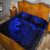 Viking Quilt Bed Set - Fenrir Viking 3D Tattoo - Blue Version Quilt Bed Set RLT12 - Wonder Print Shop