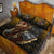 Viking Quilt Bed Set - Viking Warrior Odin Valhalla Raven Quilt Bed Set RLT12 - Wonder Print Shop