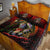 Viking Quilt Bed Set - Samurai Viking Warrior Ronin Berserk Armor Axe Quilt Bed Set RLT12 - Wonder Print Shop