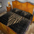 Viking Quilt Bed Set - Eye of Odin - Gold Version Quilt Bed Set RLT12 - Wonder Print Shop