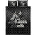 Viking Quilt Bed Set - Huginn Muninn Ravens from Odin Viking Quilt Bed Set RLT12 - Wonder Print Shop