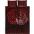 Viking Quilt Bed Set - Ragnarok Huginn Muninn - Red Version Quilt Bed Set RLT12 - Wonder Print Shop