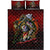 Viking Quilt Bed Set - Samurai Viking Warrior Ronin Berserk Armor Axe Quilt Bed Set RLT12 - Wonder Print Shop