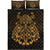 Viking Quilt Bed Set - Vikings Odin Valhalla - Gold Version Quilt Bed Set RLT12 - Wonder Print Shop