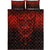 Viking Quilt Bed Set - Viking Odin Allfather In Asgard - Red Version Quilt Bed Set RLT12 - Wonder Print Shop