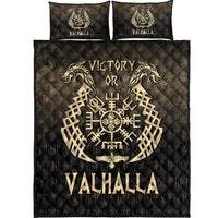 Wonder Print Shop Quilt Bed Set - Victory or Valhalla - Gold Version Quilt Bed Set RLT12 - Wonder Print Shop