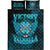 Viking Quilt Bed Set - Victory Or Valhalla Cyan Style Quilt Bed Set RLT12 - Wonder Print Shop