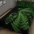 New Zealand Haka Rugby Maori Quilt Bed Set Silver Fern Vibes Green LT8 - Wonder Print Shop