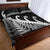 New Zealand Rugby Maori Quilt Bed Set Silver Fern Koru Vibes Black LT8 - Wonder Print Shop