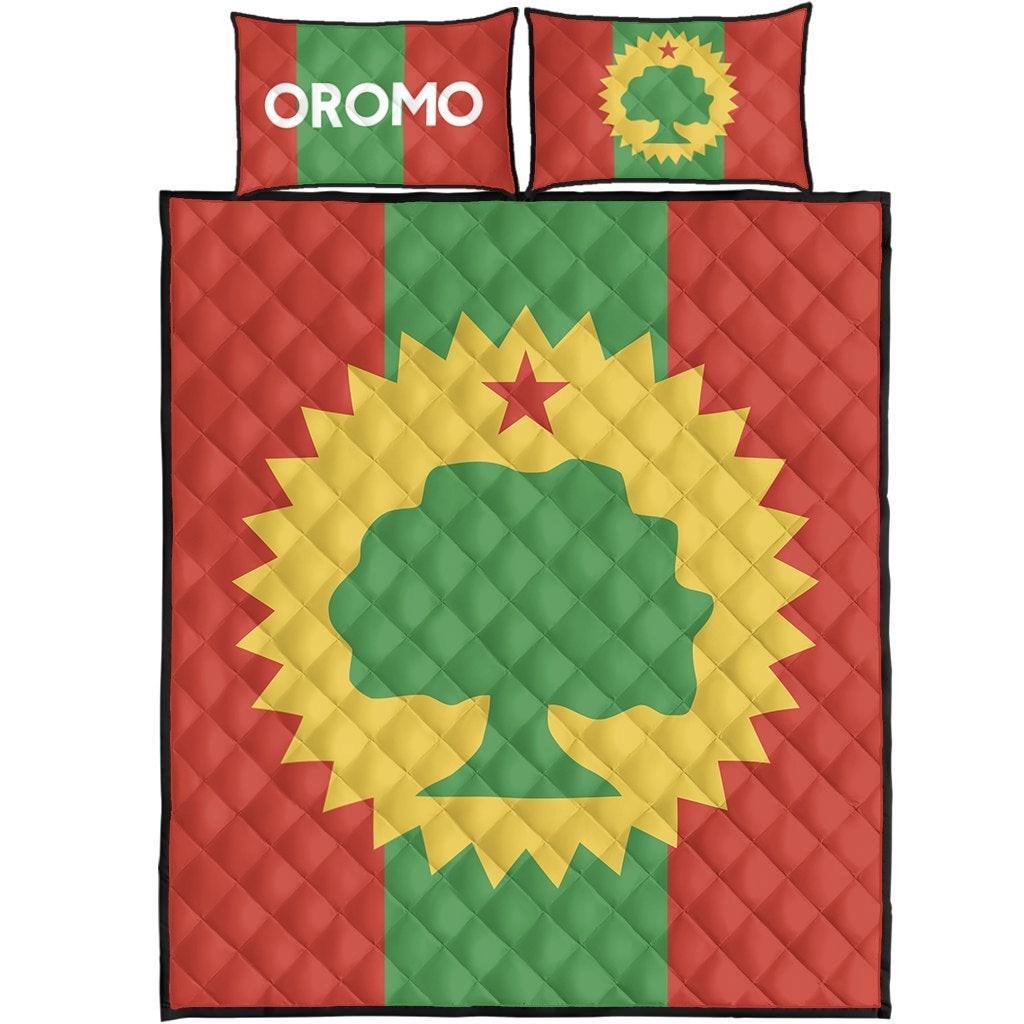 ethiopia-quilt-bed-set-flag-of-oromo-liberation
