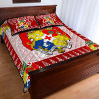 Tonga Quilt Bed Set Red Style Teni JR and Lotu JR LT6 - Wonder Print Shop