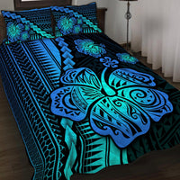 Polynesian Hibiscus Quilt Bed Set Hawaiian Style No.2 LT6 - Wonder Print Shop