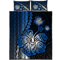 Polynesian Hibiscus Quilt Bed Set Hawaiian Style No.5 LT6 - Wonder Print Shop