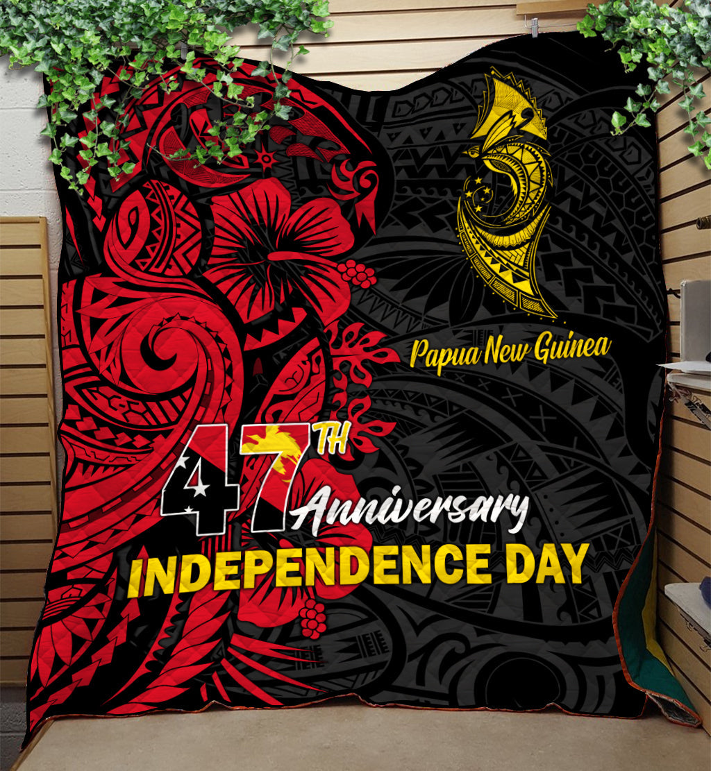 Papua New Guinea 47th Independence Day Bird Of Paradise Quilt LT2 - Wonder Print Shop