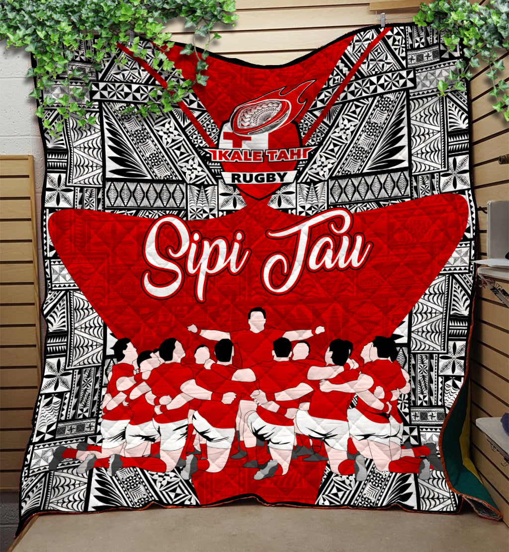 Tonga Rugby Ikale Tahi Sipi Tau Quilt LT2 - Wonder Print Shop