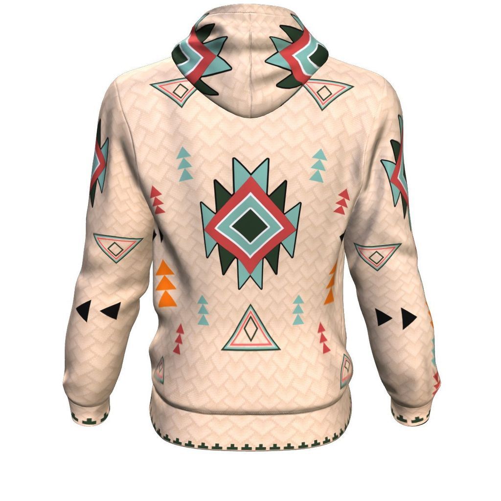 Native American Pride Bison Printed 3D Pullover Hoodie LT10 - Wonder Print Shop