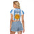 Argentina Football Raglan Cropped T Shirt Champions World Cup Gaucho Vamos LT13 - Wonder Print Shop
