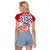(Custom Text and Number) Croatia Football Raglan Cropped T Shirt Vatreni Hrvatska Champions 2022 World Cup LT13 - Wonder Print Shop
