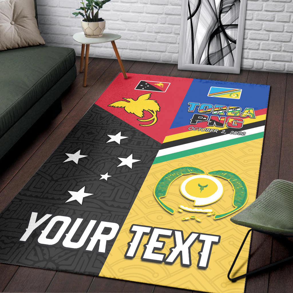 Custom Personalised Torba PNG Day Area Rug 2022 Simple Polynesia LT13 - Wonder Print Shop