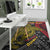 Custom Personalised Papua New Guinea Area Rug Raggiana Birds Of Paradise Happy 47th Independence Day LT13 - Wonder Print Shop