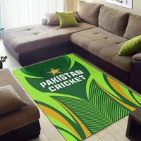 Pakistan Cricket Area Rug Green Shaheens Champion LT13 - Wonder Print Shop
