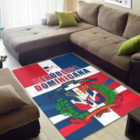Dominican Republic Area Rug Dominicana Proud Style Flag LT13 - Wonder Print Shop