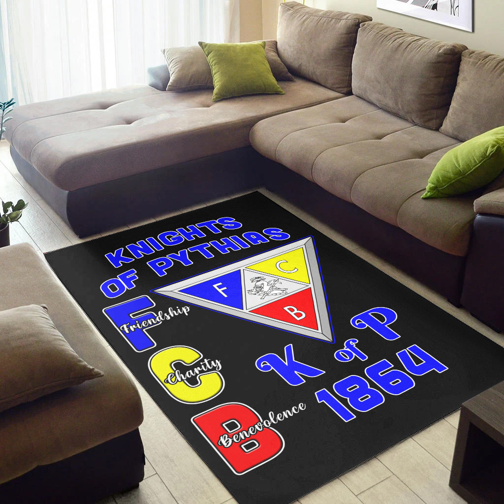 Knights of Pythias Area Rug Since 1864 Simple Style LT13 - Wonder Print Shop