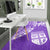 Fiji Rugby Sevens Area Rug Fijian 7s Tapa Polynesian Purple LT13 - Wonder Print Shop