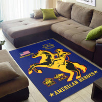 (Custom Personalised) Buffalo Soldiers Area Rug BSMC United States Army Simple Style - Wonder Print Shop
