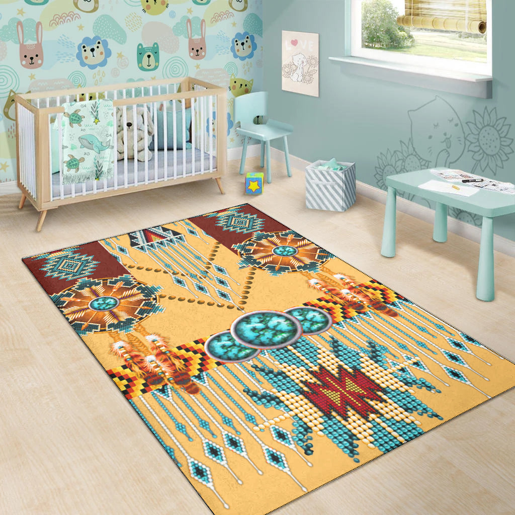 Native American Area Rug Dream Catchers Indigenous LT13 - Wonder Print Shop