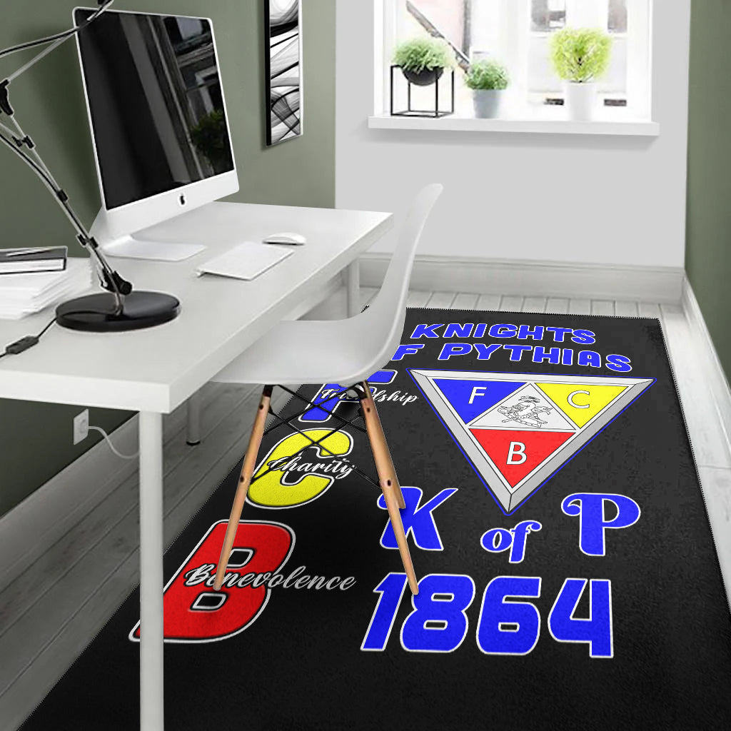 Knights of Pythias Area Rug Since 1864 Simple Style LT13 - Wonder Print Shop