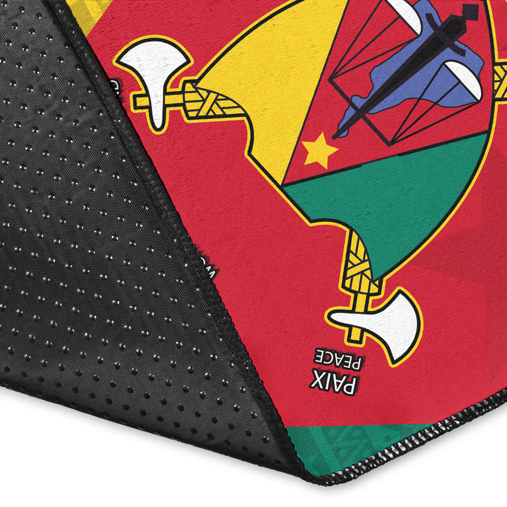 (Custom Personalised) Cameroon Area Rug Independence Day Cameroonians Pattern LT13 - Wonder Print Shop