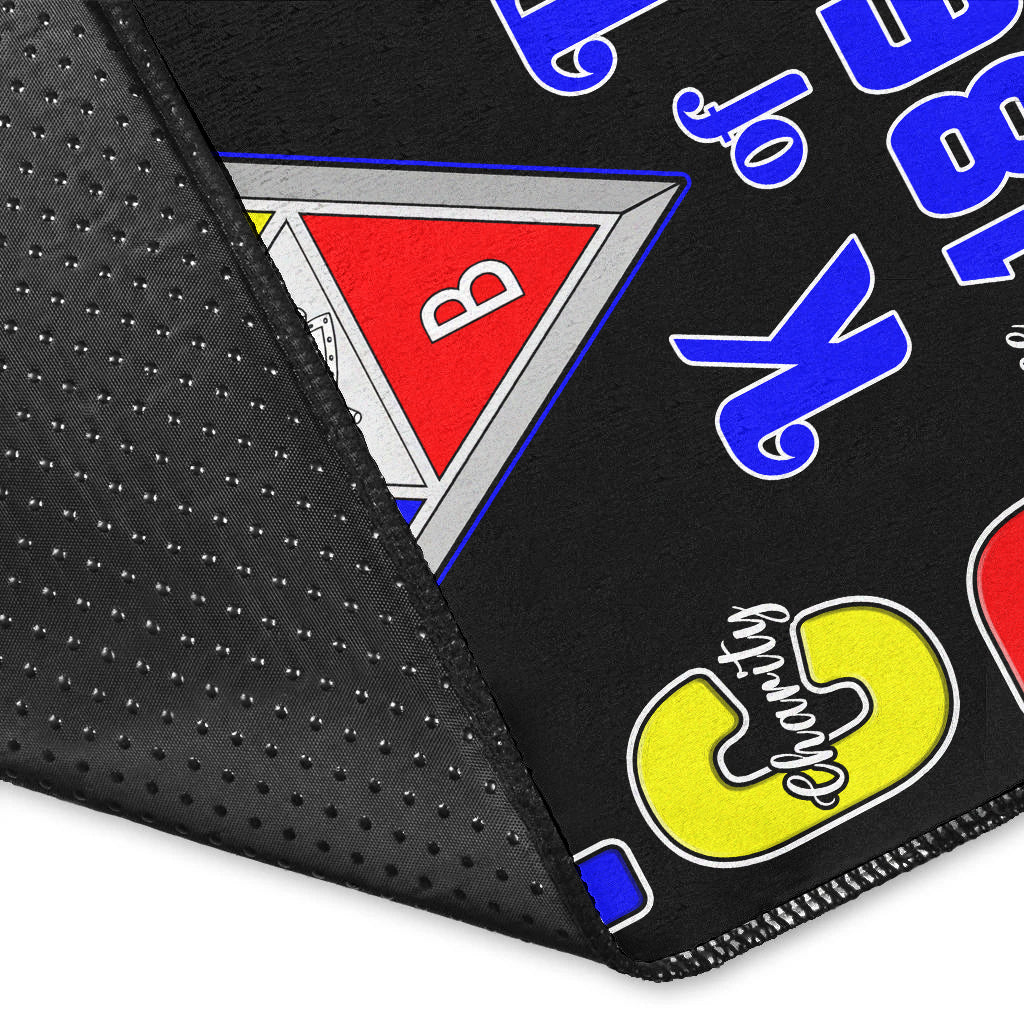 Knights of Pythias Area Rug Since 1864 Simple Style LT13 - Wonder Print Shop